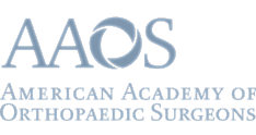 AAOS logo for American Academy of Orthopaedic Surgeons